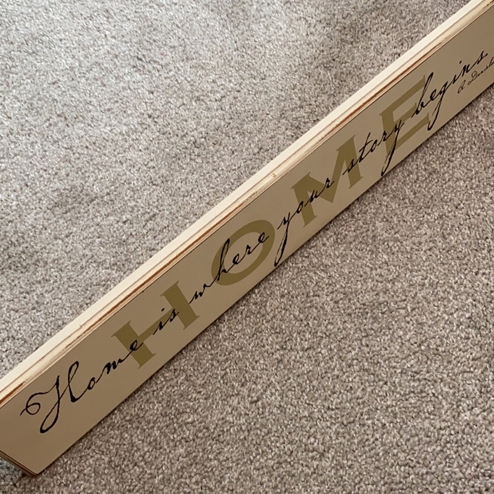 Danielson Designs HOME Wood Sign